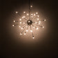 Meyda Lighting Relek 72" 36-Light Polished Nickel Pendant Light