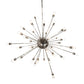 Meyda Lighting Relek 72" 36-Light Polished Nickel Pendant Light