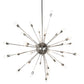 Meyda Lighting Relek 72" 36-Light Polished Nickel Pendant Light