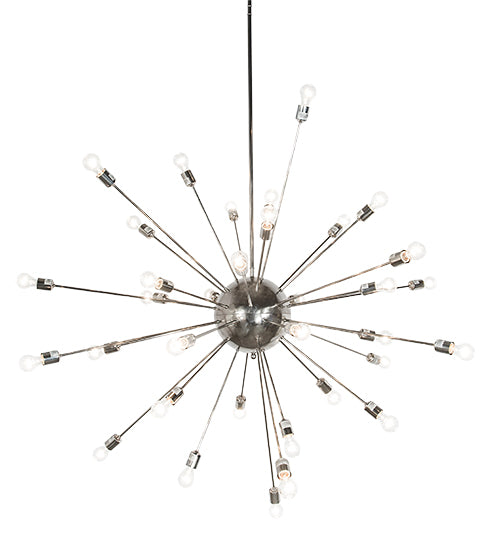 Meyda Lighting Relek 72" 36-Light Polished Nickel Pendant Light
