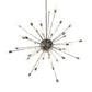 Meyda Lighting Relek 72" 36-Light Polished Nickel Pendant Light