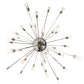 Meyda Lighting Relek 72" 36-Light Polished Nickel Pendant Light