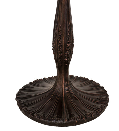 Meyda Lighting Renaissance 26" 3-Light Mahogany Bronze Table Lamp Base