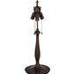 Meyda Lighting Renaissance 26" 3-Light Mahogany Bronze Table Lamp Base