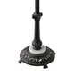 Meyda Lighting Renaissance Rose 62" 3-Light Mahogany Bronze Floor Lamp With Multi-Colored Stained Shade Glass