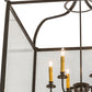 Meyda Lighting Rennes 43" 12-Light Timeless Bronze Pendant Light With Clear Shade Glass