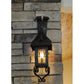Meyda Lighting Restored 8" Wrought Iron Kasteel Wall Sconce