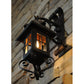 Meyda Lighting Restored 8" Wrought Iron Kasteel Wall Sconce