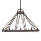 Meyda Lighting Retreat 85" 12-Light Gilded Tobacco Chandelier