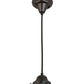 Meyda Lighting Revival 12" Craftsman Brown Schoolhouse Pendant Light With White Traditional Globe Shade Glass