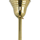 Meyda Lighting Revival 12" Polished Brass Schoolhouse Pendant Light With White Opal Globe Shade Glass