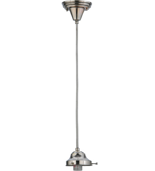 Meyda Lighting Revival 12" Polished Nickel Schoolhouse Pendant Light With White Opal Traditional Globe Shade Glass