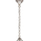 Meyda Lighting Revival 12" Polished Nickel Schoolhouse Pendant Light With White Traditional Globe Shade Glass