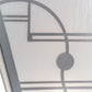 Meyda Lighting Revival 13" 2-Light Nickel Deco Wall Sconce With White Art Shade Glass