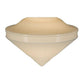 Meyda Lighting Revival 14" White Opal Schoolhouse Deco Ball Neck Shade Glass