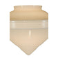 Meyda Lighting Revival 14" White Opal Schoolhouse Deco Ball Neck Shade Glass
