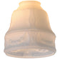 Meyda Lighting Revival 15" 2-Light Craftsman Brown Chelsea Garland Wall Sconce With White Shade Glass