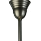 Meyda Lighting Revival 16" Brushed Nickel Schoolhouse Pendant Light With White Traditional Globe Shade Glass