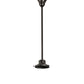 Meyda Lighting Revival 16" Craftsman Brown Schoolhouse Pendant Light With Clear Traditional Globe Shade Glass