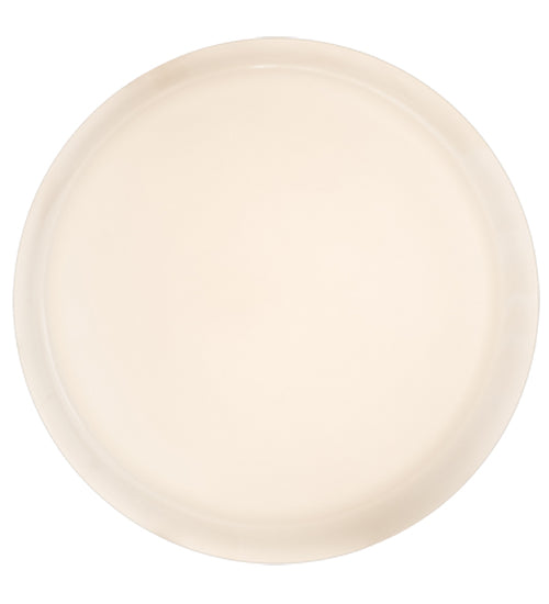 Meyda Lighting Revival 16" Polished Brass Schoolhouse Flush Mount Light With White Traditional Globe Shade Glass
