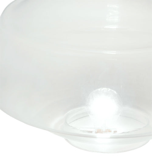 Meyda Lighting Revival 16" Traditional Globe Clear Shade Glass
