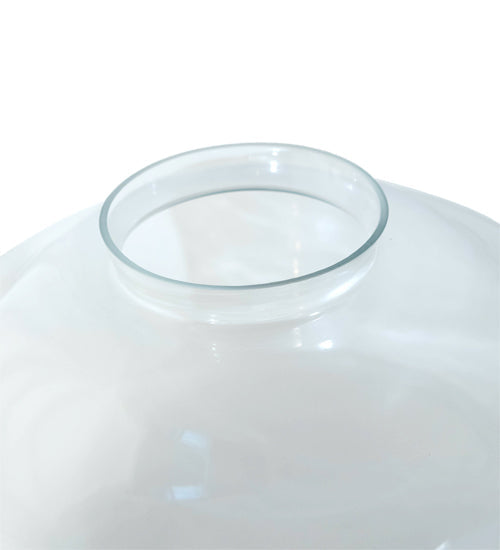 Meyda Lighting Revival 16" Traditional Globe Clear Shade Glass