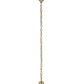 Meyda Lighting Revival 16" Transparent Brass Schoolhouse Pendant Light With Traditional Globe White Opal Shade Glass