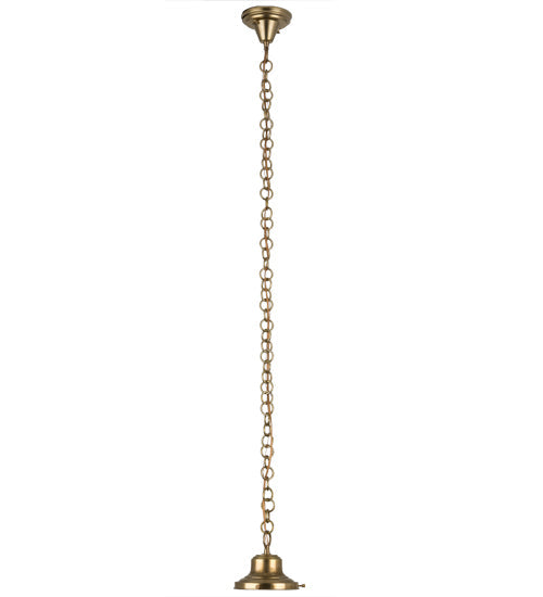 Meyda Lighting Revival 16" Transparent Brass Schoolhouse Pendant Light With Traditional Globe White Opal Shade Glass