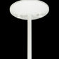 Meyda Lighting Revival 16" White Schoolhouse Pendant Light With White Opal Traditional Globe Shade Glass