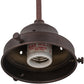 Meyda Lighting Revival 168509 5" Mahogany Bronze Pendant Light Hardware