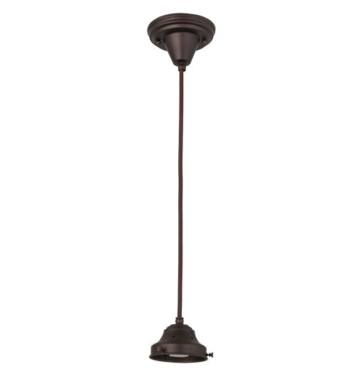 Meyda Lighting Revival 168509 5" Mahogany Bronze Pendant Light Hardware