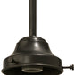 Meyda Lighting Revival 39" 2-Light Craftsman Brown on Brass Schoolhouse Island Pendant Light Hardware
