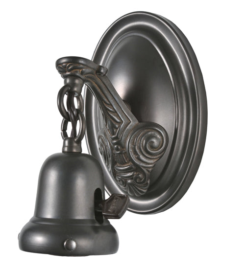 Meyda Lighting Revival 4" Craftsman Brown Wall Sconce