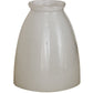 Meyda Lighting Revival 4" Goblet White Opal Shade Glass