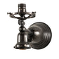 Meyda Lighting Revival 5" 2-Light Craftsman Brown Gas & Electric Wall Sconce Hardware