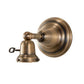 Meyda Lighting Revival 5" Antique Brass Goblet Wall Sconce