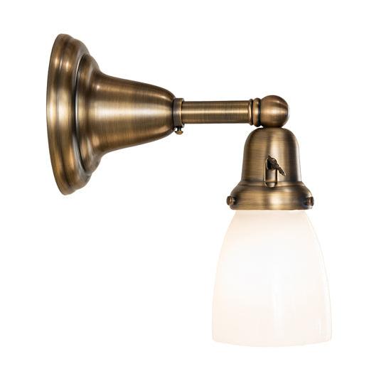 Meyda Lighting Revival 5" Antique Brass Goblet Wall Sconce