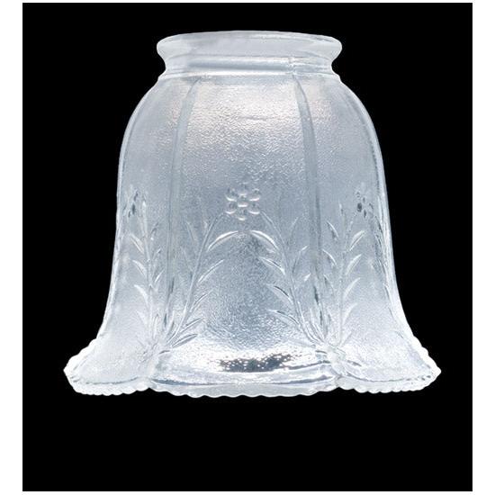Meyda Lighting Revival 5" Clear Summer Wheat Shade Glass