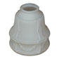 Meyda Lighting Revival 5" Craftsman Brown Garland Pendant Light With White Blown Shade Glass