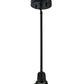 Meyda Lighting Revival 5" Craftsman Brown Garland Pendant Light With White Blown Shade Glass