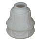 Meyda Lighting Revival 5" Craftsman Brown Garland Pendant Light With White Shade Glass