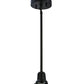 Meyda Lighting Revival 5" Craftsman Brown Garland Pendant Light With White Shade Glass