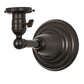 Meyda Lighting Revival 5" Craftsman Brown Goblet Wall Sconce With Opal White Shade Glass