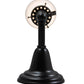 Meyda Lighting Revival 5" Craftsman Brown Goblet Wall Sconce With Opal White Shade Glass