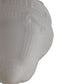 Meyda Lighting Revival 5" Craftsman Brown Schoolhouse Colonnade Pendant Light With White Opal Shade Glass