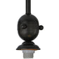 Meyda Lighting Revival 5" Craftsman Brown on Brass Deco Ball Pendant Light Hardware