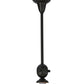 Meyda Lighting Revival 5" Craftsman Brown on Brass Deco Ball Pendant Light Hardware