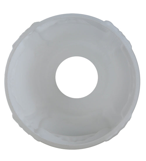 Meyda Lighting Revival 5" Garland White Shade Glass
