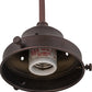 Meyda Lighting Revival 5" Mahogany Bronze Pendant Light Hardware