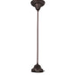 Meyda Lighting Revival 5" Mahogany Bronze Pendant Light Hardware